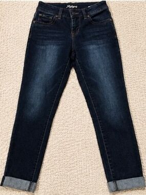 Royalty Dark Blue Cropped Jeans